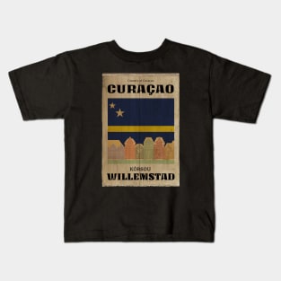 make a journey to Curacao Kids T-Shirt